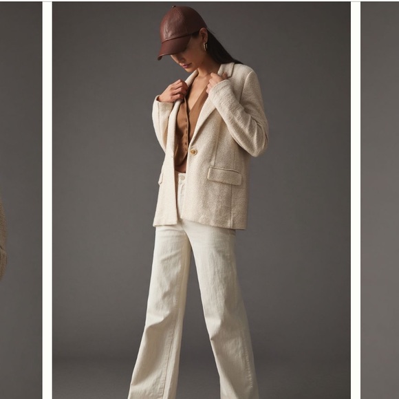 NWT | ANTHROPOLGIE | sanctuary bryce knit blazer - Picture 3 of 4